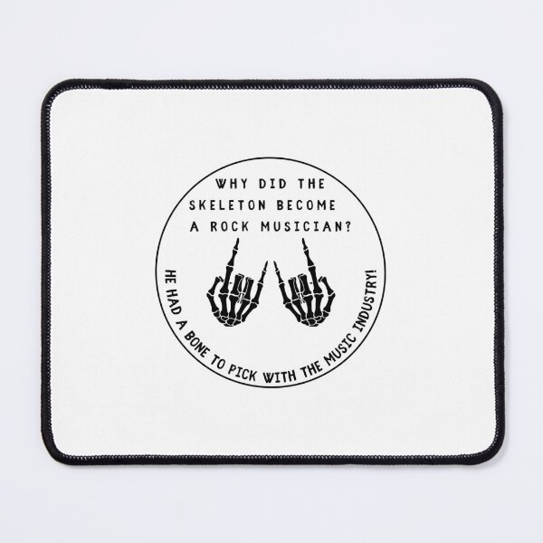 Item preview, Skeleton Rock Musician joke designed and sold by goodvibes54.