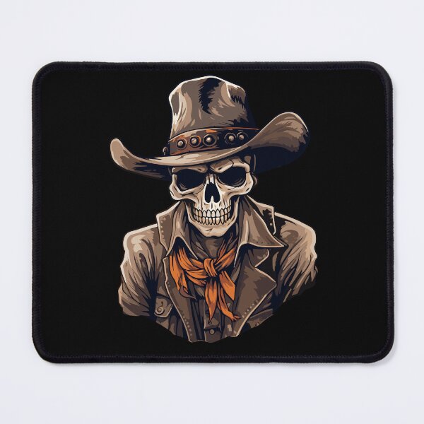 Item preview, Halloween Cowboy Skeleton With Western Hat Wild West designed and sold by PiggyBoxer.