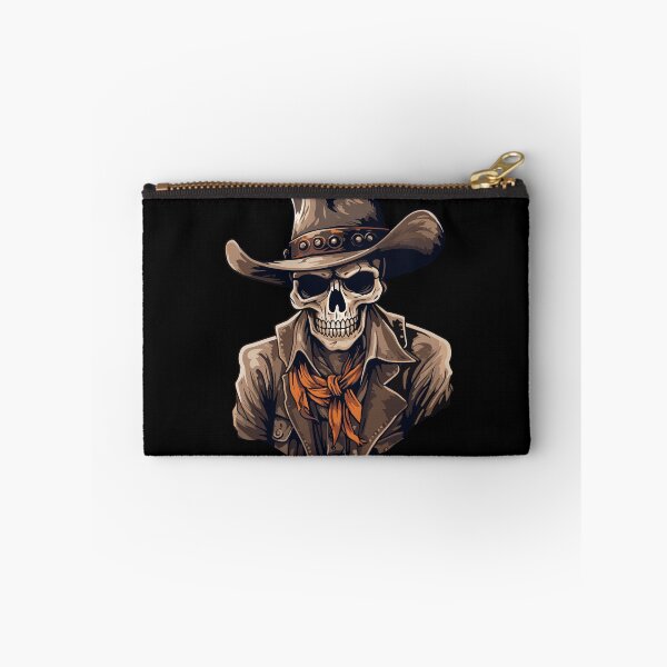 Item preview, Halloween Cowboy Skeleton With Western Hat Wild West designed and sold by PiggyBoxer.