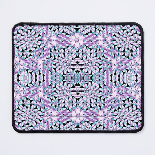 Item preview, Abstract Purple & Teal Fractal Flowers 9 designed and sold by SXW Designs.