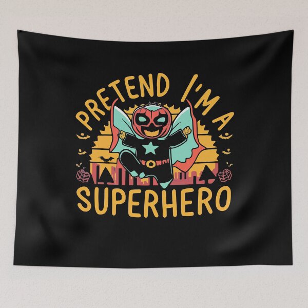 Item preview, Pretend Im A Superhero Lazy Halloween Day Superpower Costume Gift designed and sold by TMelonShop.