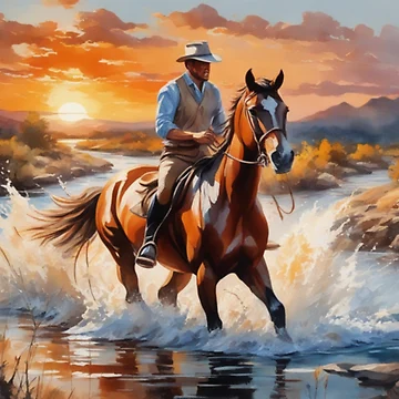 Artwork thumbnail, Sunset Ride by HOMEDESIGNPRINT