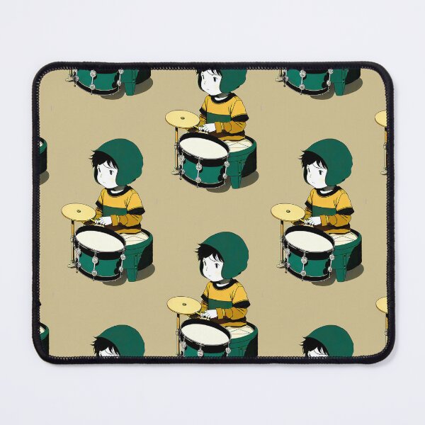 Item preview, Young musician plays drums designed and sold by JustStraight.