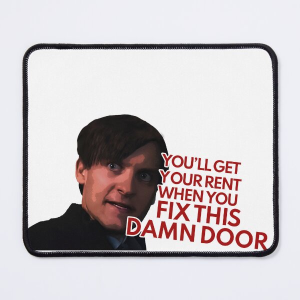 Item preview, Fix this Damn Door designed and sold by GlitchyShaan.