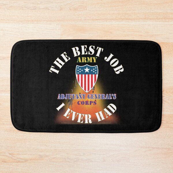 Item preview, Army - The Best Job I ever had  - Adjutant General Corps w White Txt - w Explode X 300 designed and sold by Military Insignia Products.
