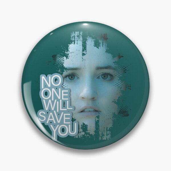 Item preview, No One Will Save You horror sci-fi movie 2023 graphic design designed and sold by ironpalette.