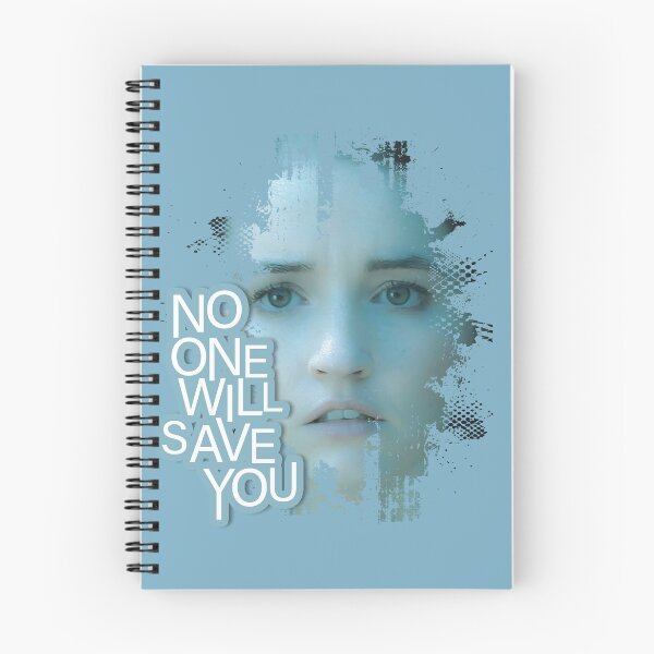 Item preview, No One Will Save You horror sci-fi movie 2023 graphic design designed and sold by ironpalette.
