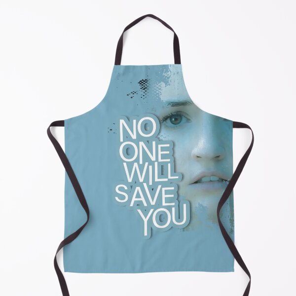 Item preview, No One Will Save You horror sci-fi movie 2023 graphic design designed and sold by ironpalette.