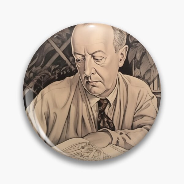Item preview, Vladimir Nabokov designed and sold by ComicsFactory.