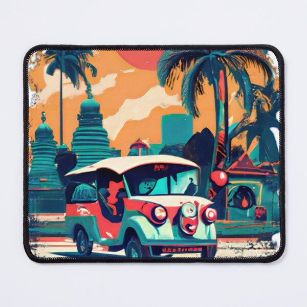 Item preview, Tuk Tuk Car in Thailand T-Shirt designed and sold by phanomporn.
