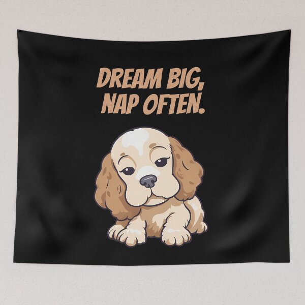 Item preview, Sleepy Spaniel designed and sold by Mechanical-Artt.