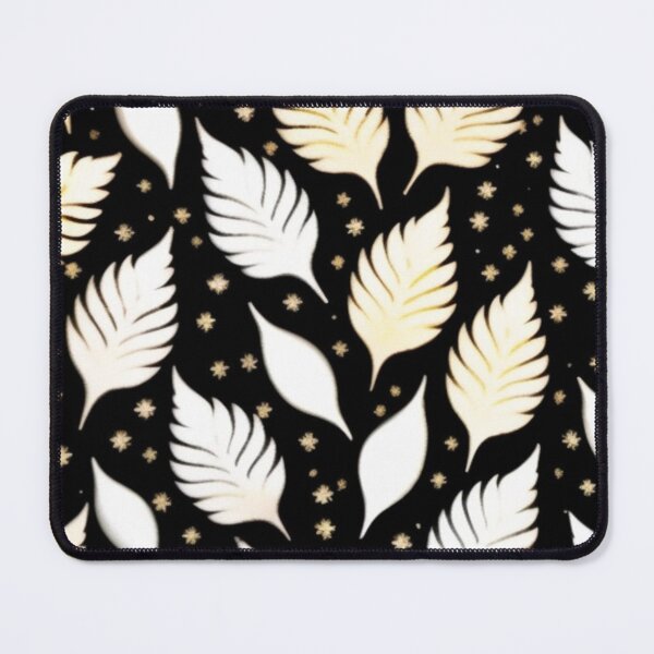 Item preview, Metallic leaf pattern designed and sold by Roxburylane.
