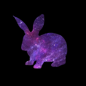 Artwork thumbnail, Galaxy Rabbit by BaconPancakes21