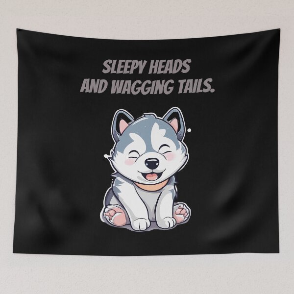 Item preview, Tranquil Husky designed and sold by Mechanical-Artt.
