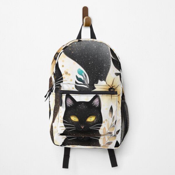 Item preview, Patterned cats floral designed and sold by Roxburylane.