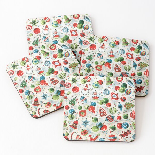 Item preview, Retro Christmas Paper Design designed and sold by DukeGroovy.
