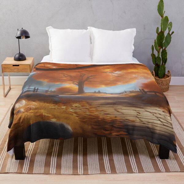Item preview, Camino del Otoño Dorado designed and sold by HOMEDESIGNPRINT.