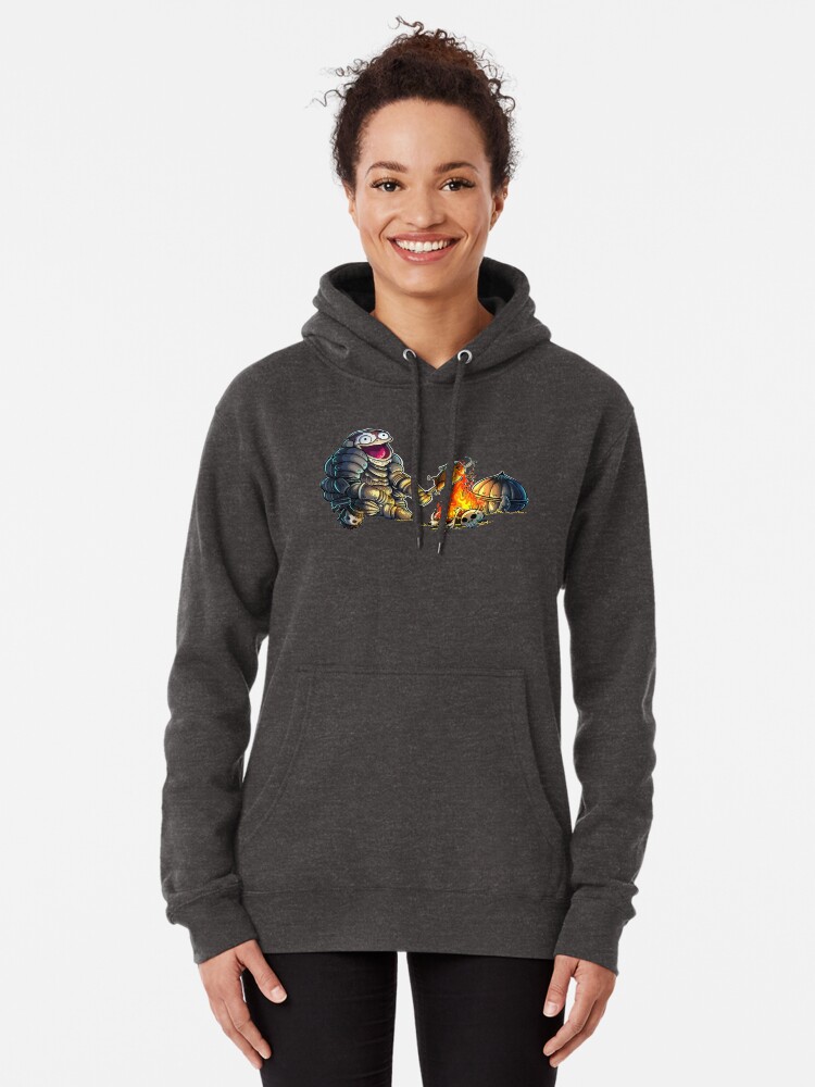 Alternate view of GoEaSyTwitch DpsOClock Pullover Hoodie