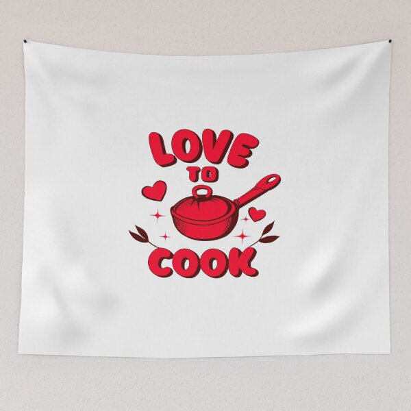 Item preview, Love to cook designed and sold by INKNIK.