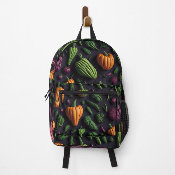 Item preview, Pattern composed of different colored vegetables designed and sold by DamDesign-Art87.