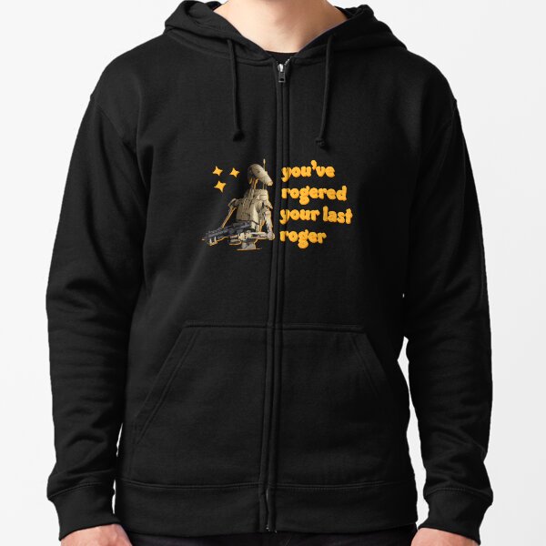 Vista previa del artículo con la obra «Has robado a tu último Roger - Battle Droid», diseñado y vendido por lrntagashh.