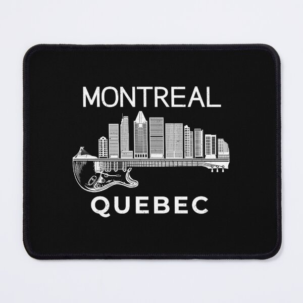 Artikelvorschau, Montreal Souvenir Gitarrenmusik Quebec Kanada Montreal entworfen und verkauft von DSWShirts.