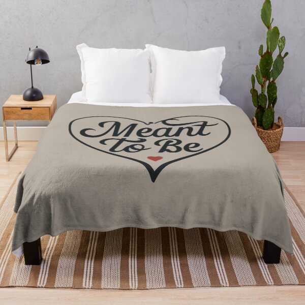 Item preview, Meant To be Romantic phrase couple gift Valentines day designed and sold by JadesignFang.