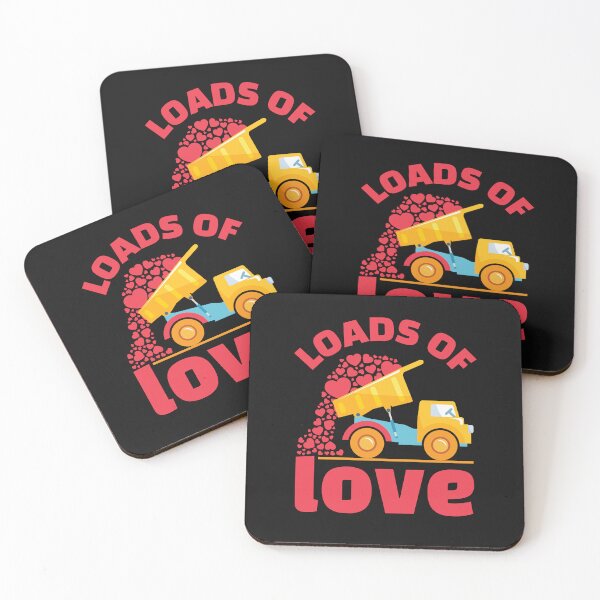 Item preview, Loads of Love Cute Truck Valentine's Day designed and sold by jaygo.