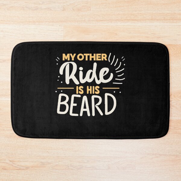 Item preview, My Other Ride is His Beard Facial Hair Halloween Day Witch Gift designed and sold by TMelonShop.