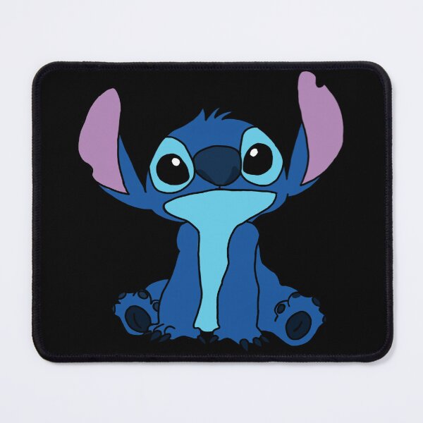 Item preview, Stitch sitting with black background. designed and sold by AnaSofiaL.