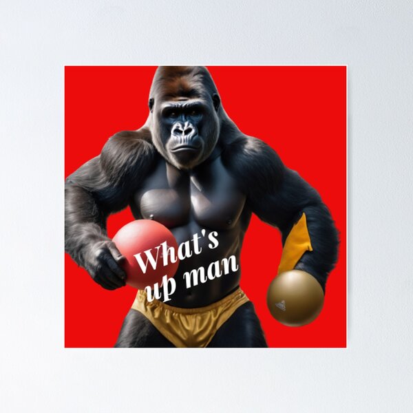 Item preview, KING KONG ATHLETE GORILLA designed and sold by EVRENSEL.