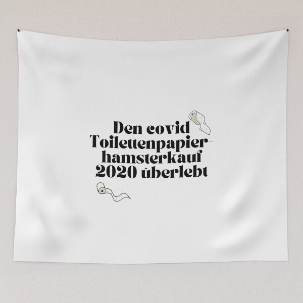 Item preview, Den covid Toilettenpapier-hamsterkauf 2020 überlebt designed and sold by KrafterMumford.