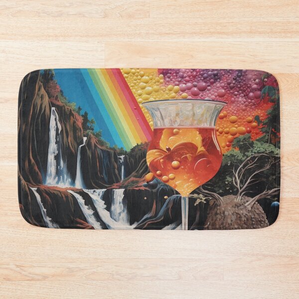 Item preview, Cocktail Rainbow Surrealism Collage 4 designed and sold by Gypsykiss.