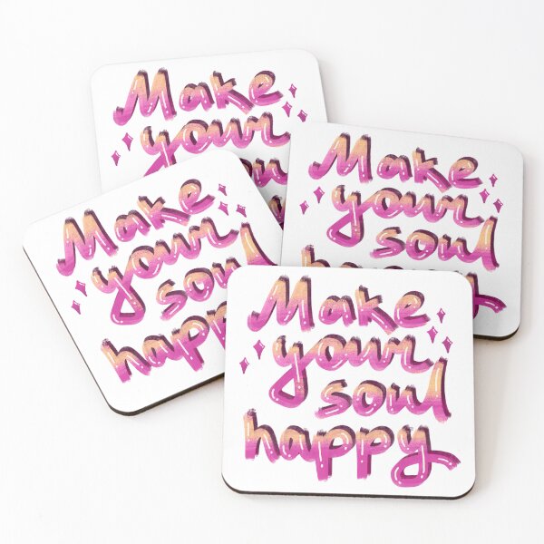 Item preview, Make your soul happy designed and sold by pinkyfish1010.