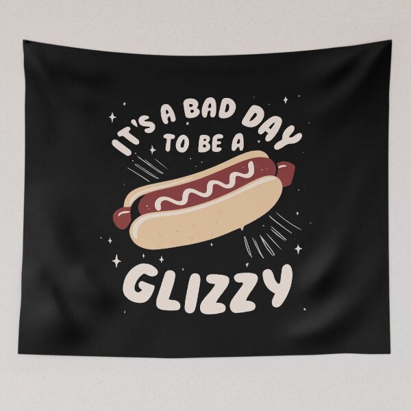 Item preview, It's A Bad Day To Be A Glizzy 4th of July Hot Dog Sausage Gift designed and sold by TMelonShop.