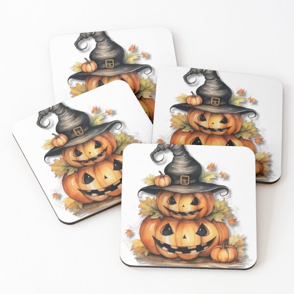 Item preview, Vintage Pompkin Scene Happy Halloween Classic Spooky  designed and sold by Martolina33.