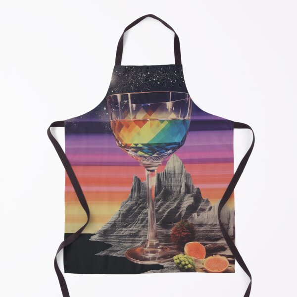 Item preview, Cocktail Rainbow Surrealism Collage 5 designed and sold by Gypsykiss.