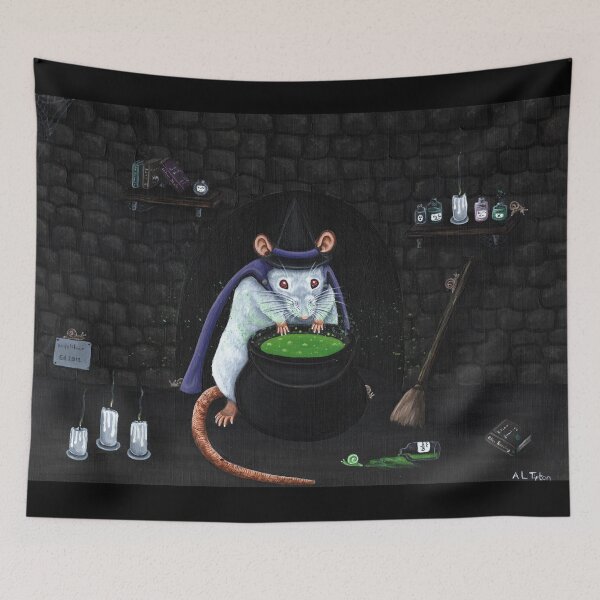 Item preview, Potion Brewing Rat designed and sold by WolfySilver.