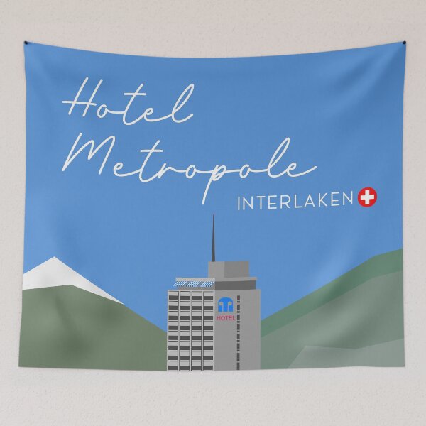 Item preview, Kopie von Kopie von Kopie von Hotel Metropole II Interlaken, Switzerland designed and sold by nickelodewan.