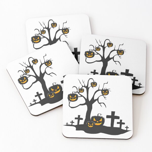 Item preview, Vintage Pompkin Scene Happy Halloween Classic Spooky  designed and sold by Martolina33.
