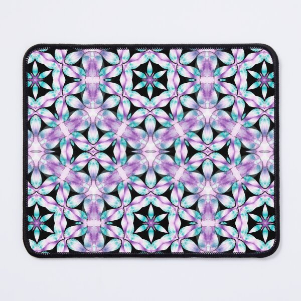 Item preview, Abstract Purple & Teal Fractal Flowers 12 designed and sold by SXW Designs.