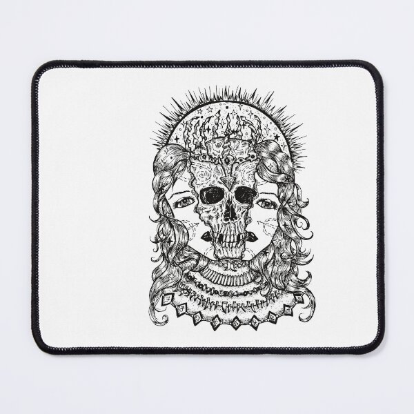 Item preview, Psychedelic face Skull Scene Happy Halloween Classic Spooky  designed and sold by Martolina33.