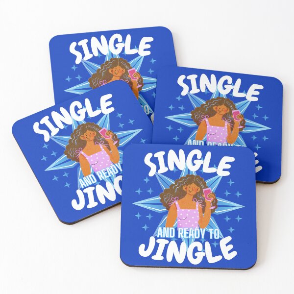Item preview, Single And Ready To Jingle Black Woman This Christmas! Team  designed and sold by My-Queens-Store.