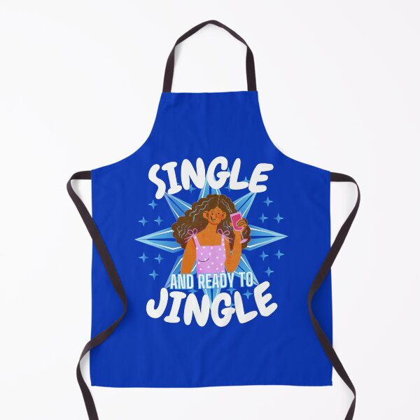 Item preview, Single And Ready To Jingle Black Woman This Christmas! Team designed and sold by My-Queens-Store.