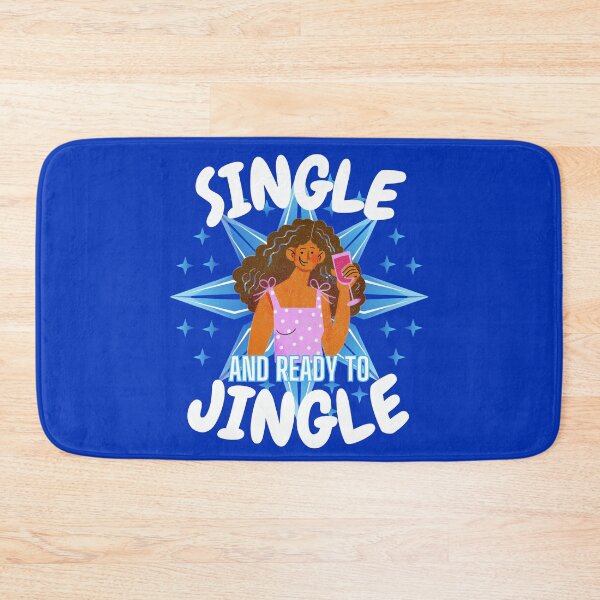 Item preview, Single And Ready To Jingle Black Woman This Christmas! Team  designed and sold by My-Queens-Store.