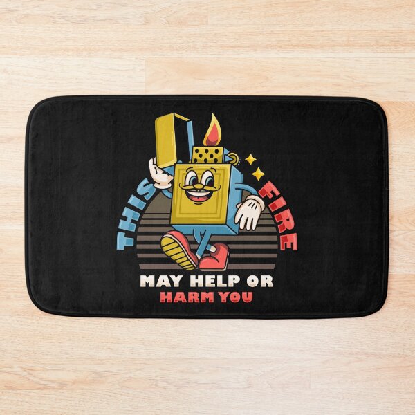 Item preview, This fire, vintage lighter cartoon mascot designed and sold by Kevyn Adha.