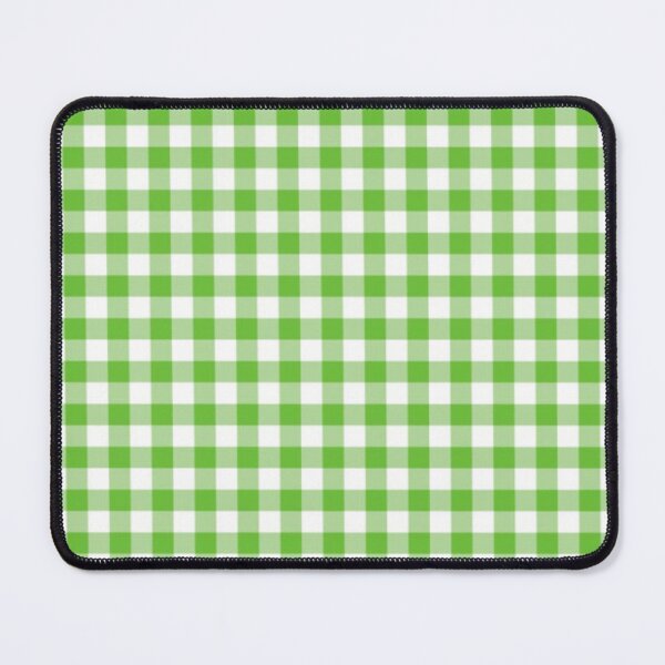 Item preview, Green White Gingham Pattern designed and sold by Strings  Stan.