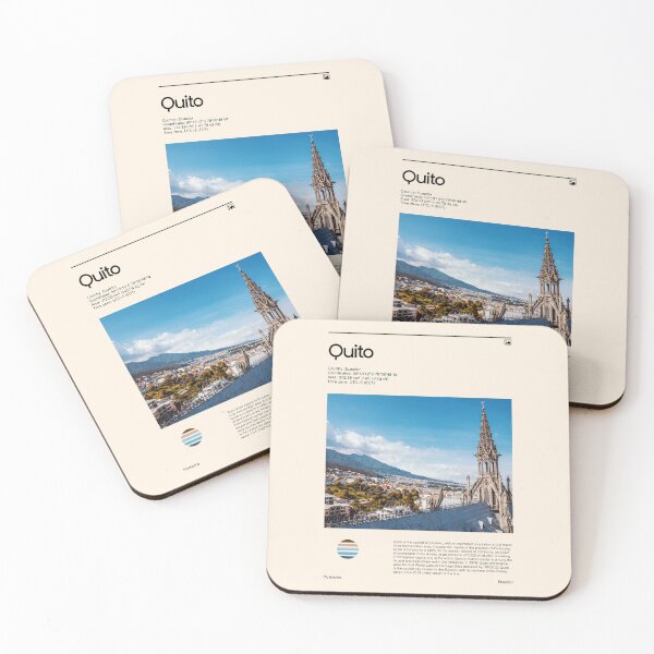 Item preview, Visit Quito, Ecuador (Travel poster) designed and sold by RabbitK.