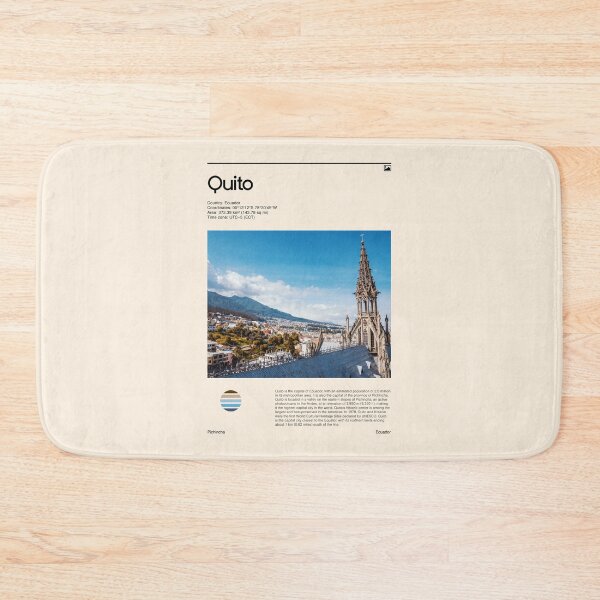 Item preview, Visit Quito, Ecuador (Travel poster) designed and sold by RabbitK.