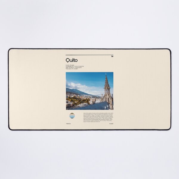 Item preview, Visit Quito, Ecuador (Travel poster) designed and sold by RabbitK.